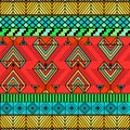 Bright ethno pattern
