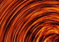 Bright explosion fire burst backgrounds. motion twirl flame text Royalty Free Stock Photo