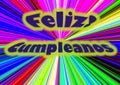 Feliz Cumpleanos Royalty Free Stock Photo