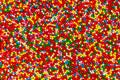 Bright festive background of multicolor candy Royalty Free Stock Photo