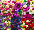 Bright festive floral background