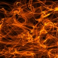 Bright fire background