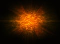 Bright fire burst explosion flash backgrounds Royalty Free Stock Photo