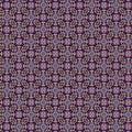 Bright floral geometric mosaic pattern Decorative tile, kaleidoscope, quilt, fabric, wrapping paper