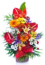 Bright flower bouquet