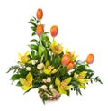 Bright flower bouquet