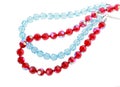 Bright glass beads