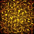 Bright gold pattern Royalty Free Stock Photo