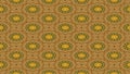 Bright golden brown geometric pattern