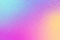 Bright gradient with foil effect. Rainbow background. Neon colors. Iridescent texture. Metallic background. Sparkly metall. Colore