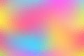 Bright gradient with foil effect. Rainbow background. Neon colors. Iridescent texture. Metallic background. Sparkly metall. Colore