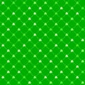 Green clover leaves pattern, Patrick Day background Royalty Free Stock Photo