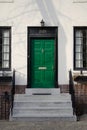Bright Green Door