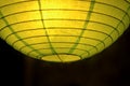 Bright green lantern Royalty Free Stock Photo