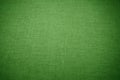 bright green linen fabric texture with vignette for the background Royalty Free Stock Photo