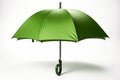 Bright Green Umbrella Royalty Free Stock Photo