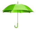 Bright Green Umbrella Royalty Free Stock Photo