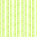 Bright green watecolor strip line in seamless pattern on white background