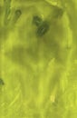 Bright green wet texture. Gouach Royalty Free Stock Photo