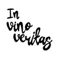 Bright hand drawn watercolor wine design elements in vino veritas - verity in wine. Cheese, olives, glass, lettering