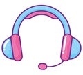 bright headphones design