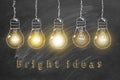 Bright ideas concept Royalty Free Stock Photo