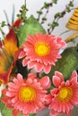 Bright, juicy, dry artificial flowers