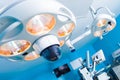 Bright lamps for medical Royalty Free Stock Photo