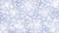 Bright Lights, Sparkles, Bokeh and Bubbles in Light Blue Purple Background Royalty Free Stock Photo