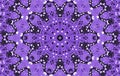 Bright lilac mosaic pattern