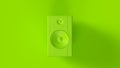 Bright Lime Green Speaker