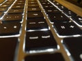 Bright Mac Keyboard Royalty Free Stock Photo