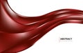 Bright Maroon Abstract Modern Wave Gradient Texture Background Wallpaper Graphic Design