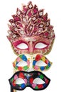 Bright masquerade masks