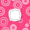 Bright material color seamless background set, cards with abstract geometric elements, patterns fashion trend. Vector