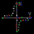 Bright Mesh Carcass Hyperbola Plot with Flare Spots