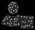 Bright Mesh Carcass User Database with Light Spots
