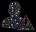 Bright Mesh Carcass User Error with Light Spots
