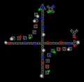 Bright Mesh 2D Hyperbola Plot with Flash Spots