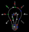 Bright Mesh Network Invent Bulb with Flare Spots