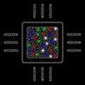 Bright Mesh Network Processor with Flash Spots