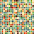 Bright mosaic seamless pattern background square tiles Royalty Free Stock Photo