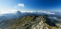 Bright mountain landscape in the Alps Royalty Free Stock Photo