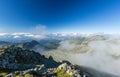 Bright mountain landscape in the Alps Royalty Free Stock Photo