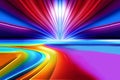 Bright multicolored graphic abstract background with lines. Created by AI artificial intelligence system