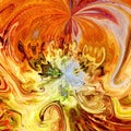 Bright Multicoloured Abstract Background Shapes Textured Blurred