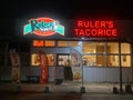 Exterior View of Ruler's Taco Rice Store on Miyakojima, Okinawa