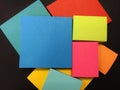Bright Note Pads Royalty Free Stock Photo