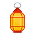 Lantern oldfashioned red