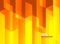 Bright Orange Abstract Background